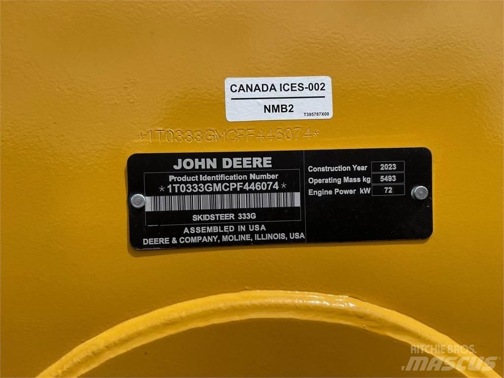 John Deere 333G Kompaktlader