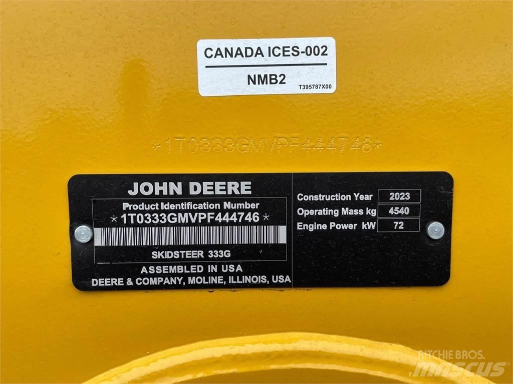 John Deere 333G Kompaktlader