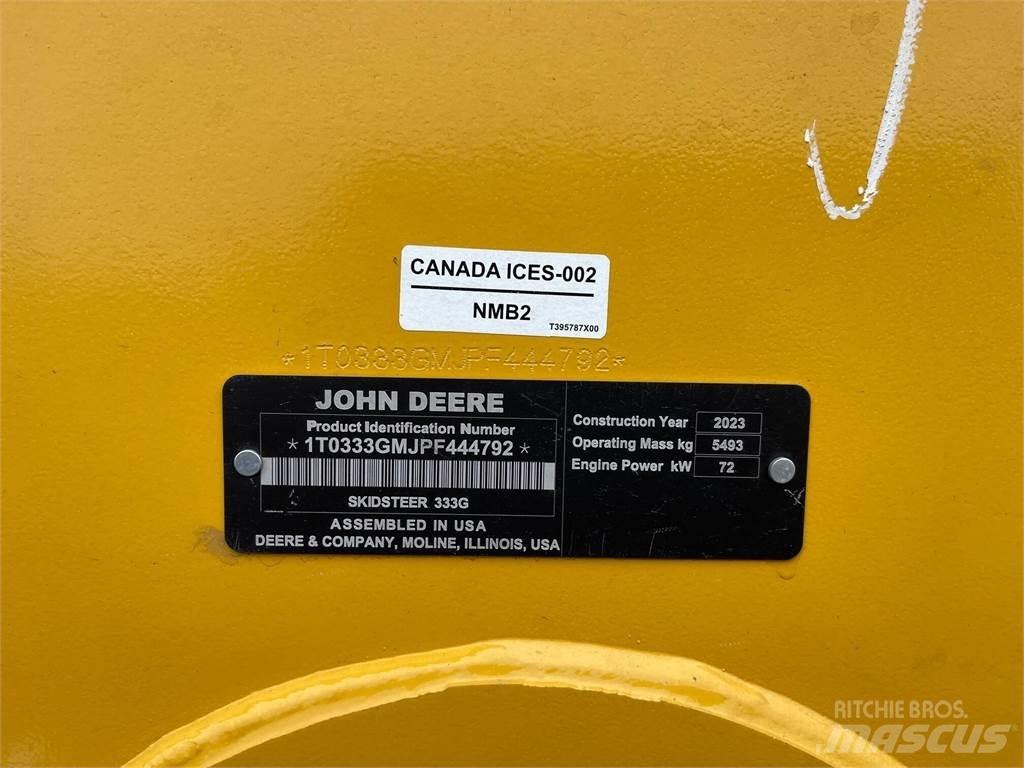 John Deere 333G Kompaktlader