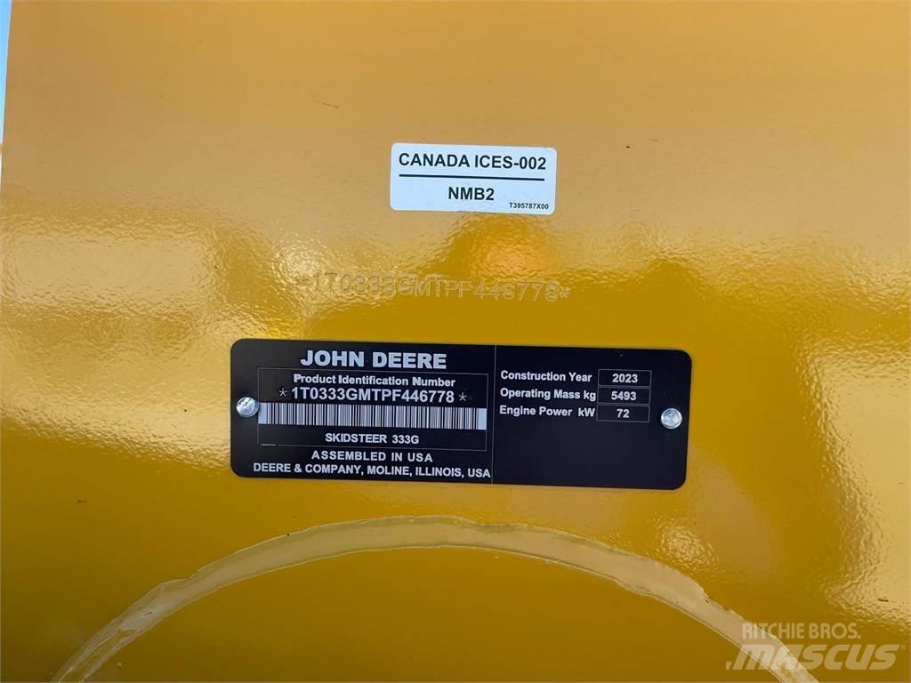 John Deere 333G Kompaktlader