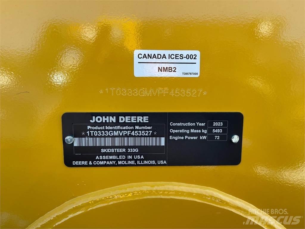 John Deere 333G Kompaktlader