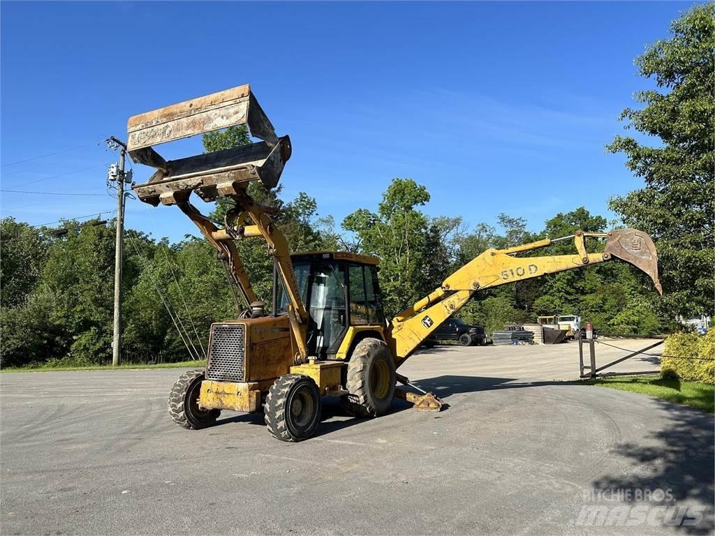 John Deere 510D Baggerlader
