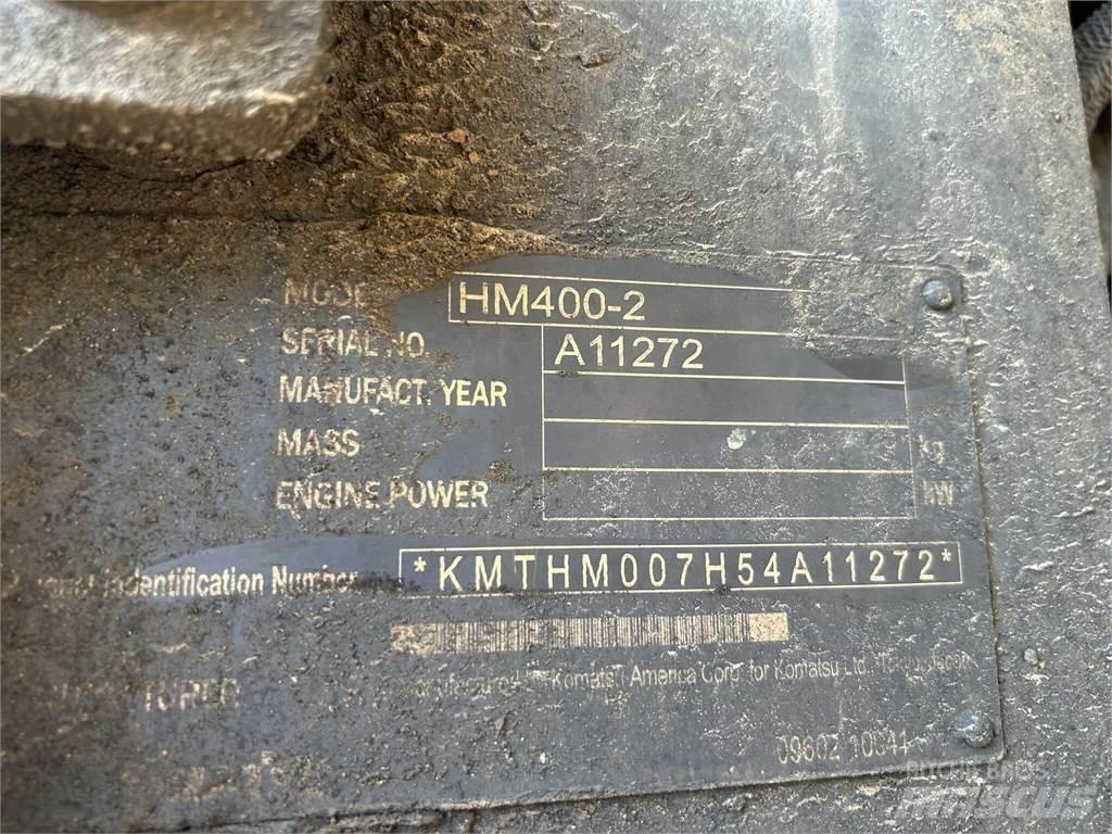 Komatsu HM400-2 Dumper - Knickgelenk