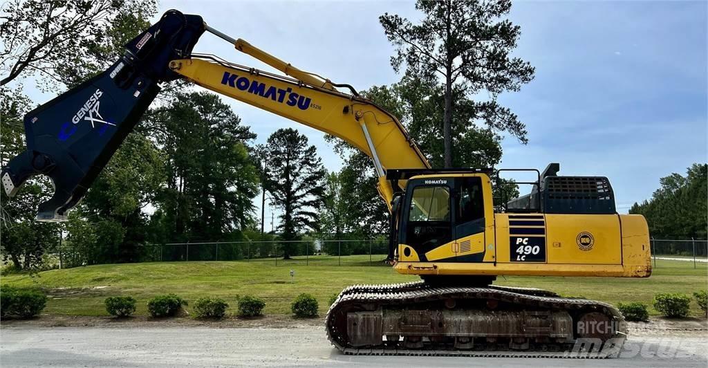 Komatsu PC490 LC-11 Materialumschlag