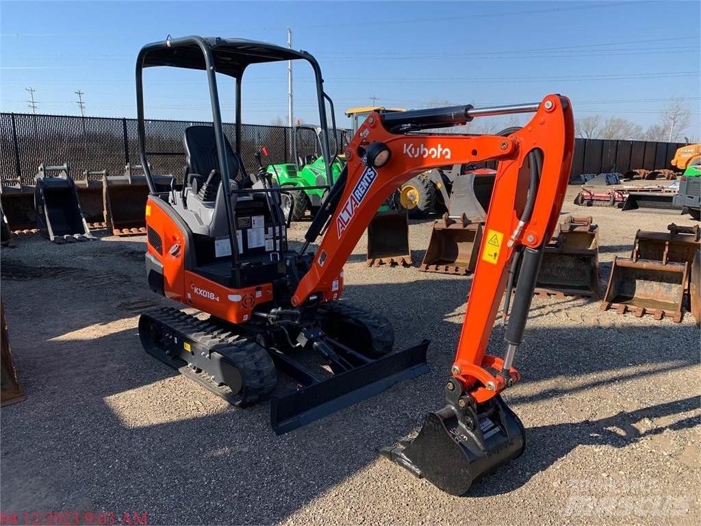 Kubota KX018-4 Minibagger < 7t