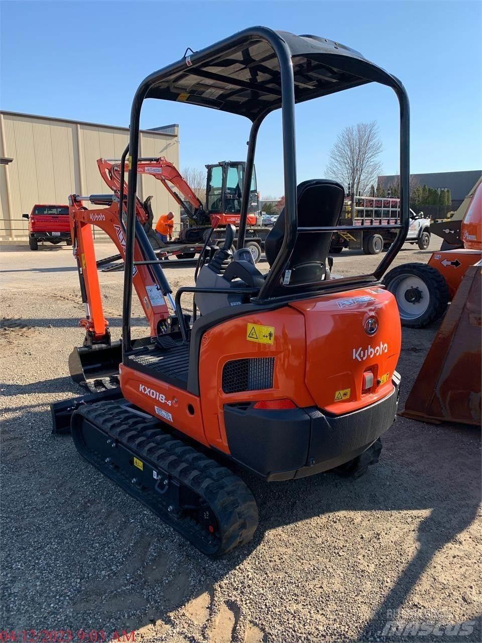Kubota KX018-4 Minibagger < 7t