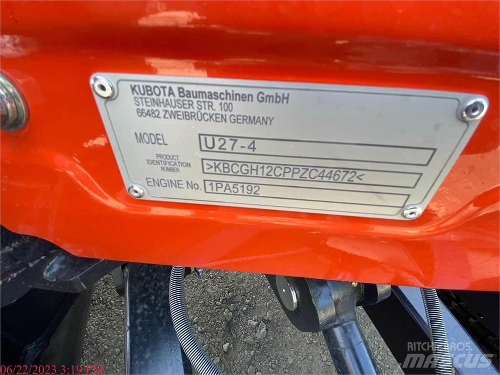Kubota U27-4 Minibagger < 7t