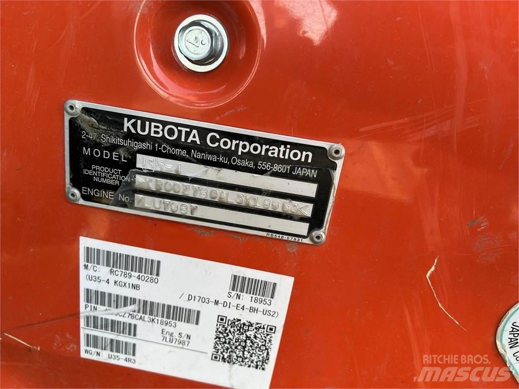 Kubota U35-4 Minibagger < 7t