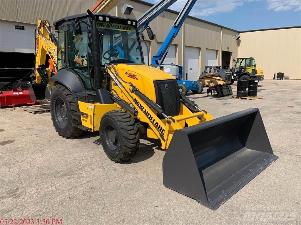 New Holland B95D Baggerlader