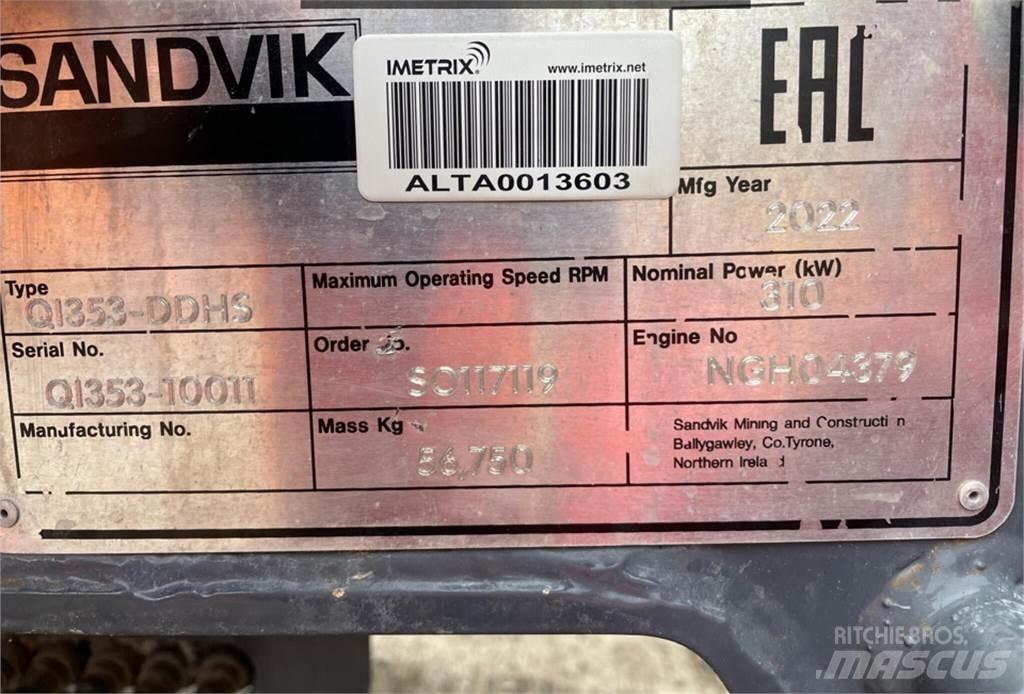 Sandvik QI353-DDHS Pulverisierer