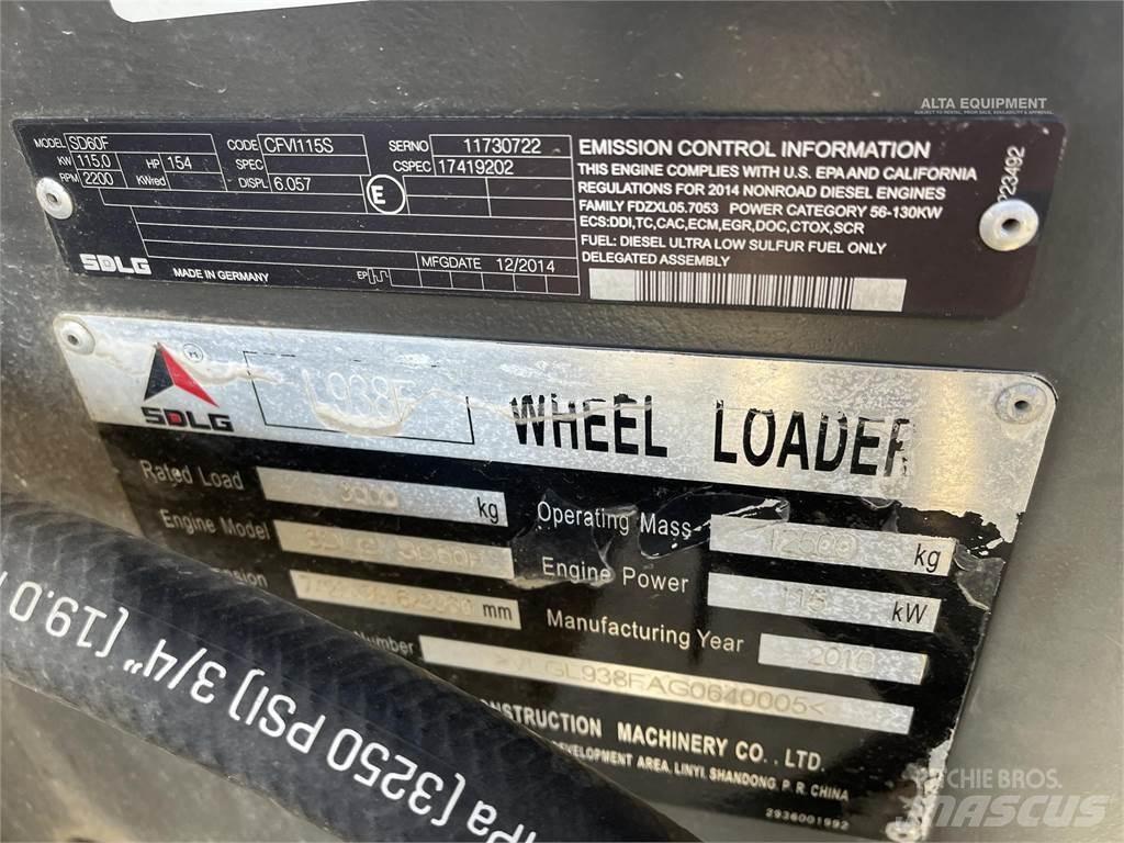 SDLG L938F Radlader