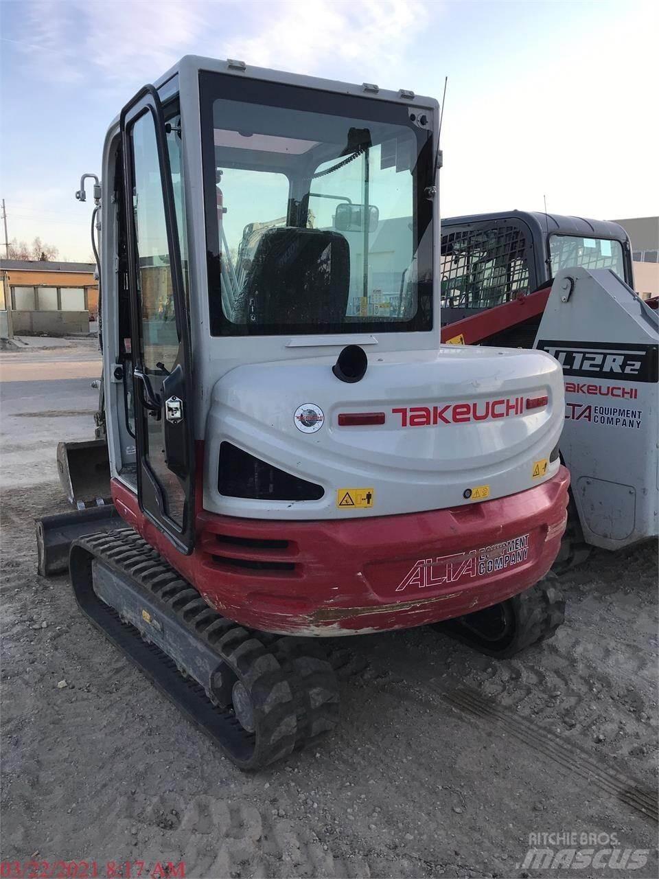 Takeuchi TB240 Minibagger < 7t