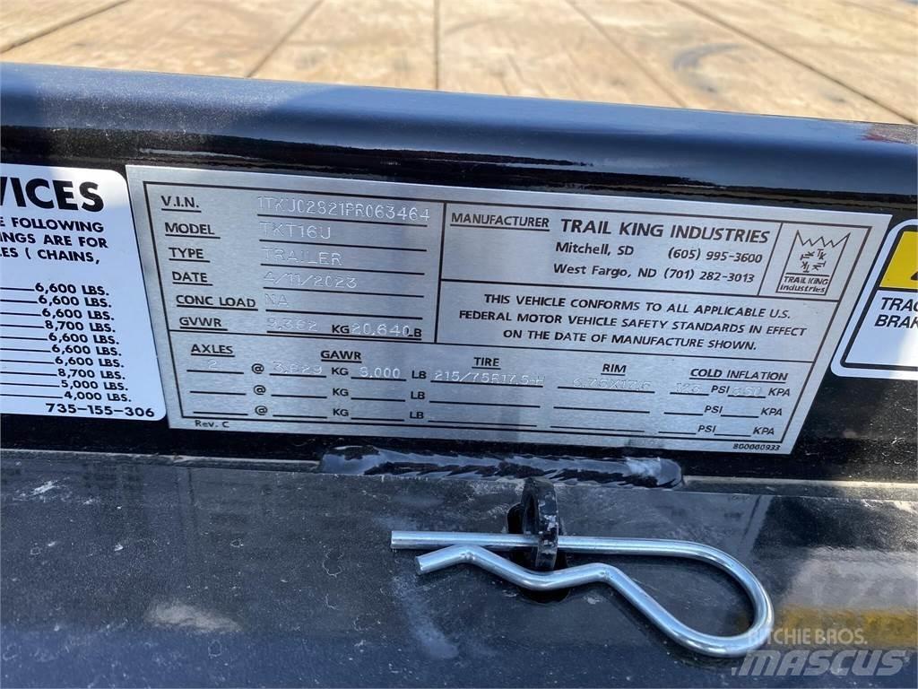 Trail King  Tieflader-Auflieger