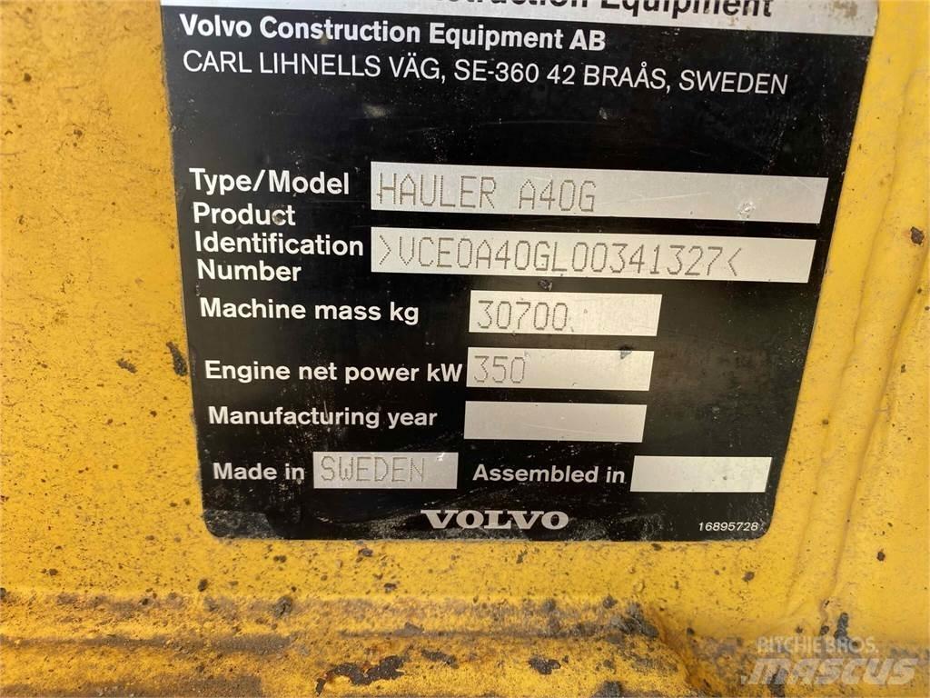 Volvo A40G Dumper - Knickgelenk