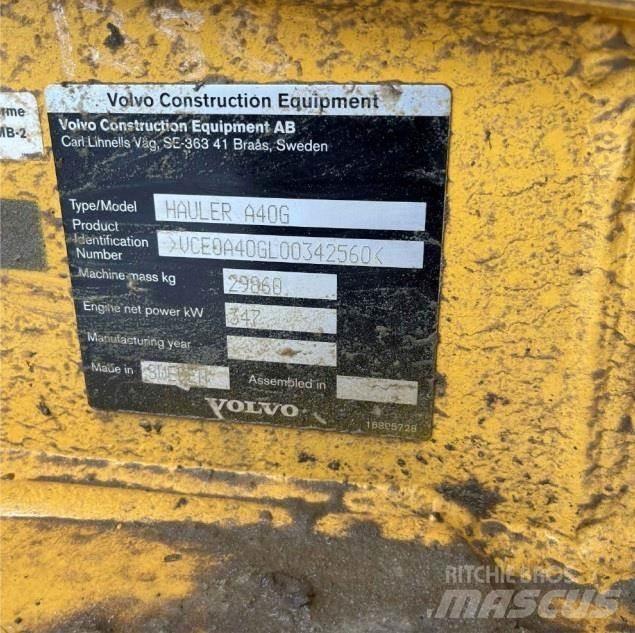 Volvo A40G Dumper - Knickgelenk