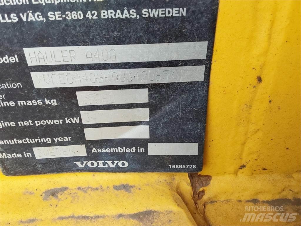 Volvo A40G Dumper - Knickgelenk