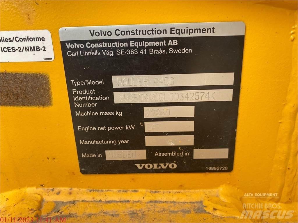 Volvo A40G Dumper - Knickgelenk