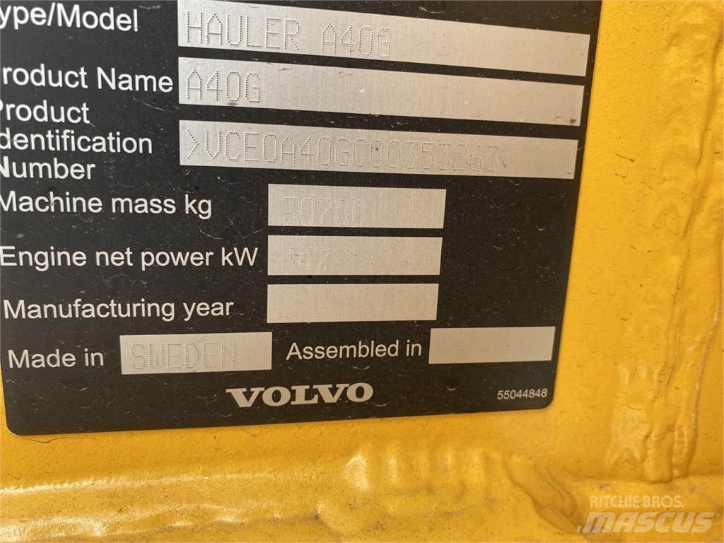 Volvo A40G Dumper - Knickgelenk