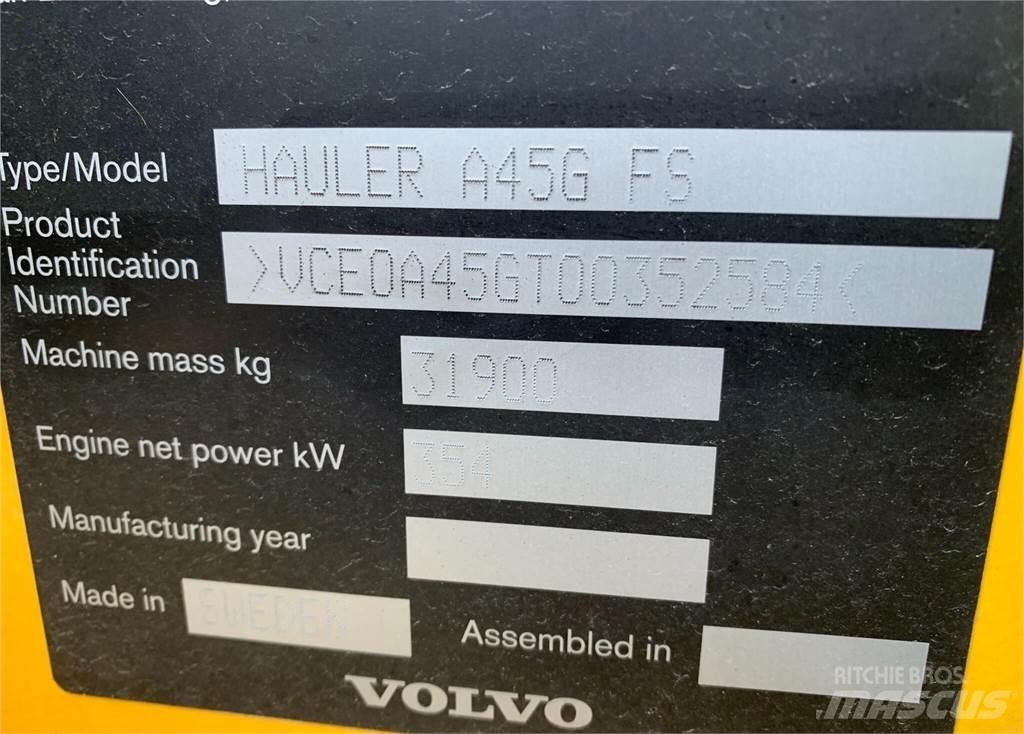 Volvo A45G FS Dumper - Knickgelenk