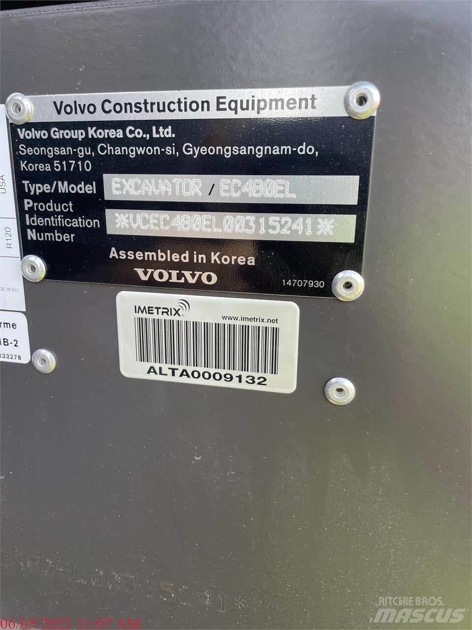 Volvo EC480EL Raupenbagger