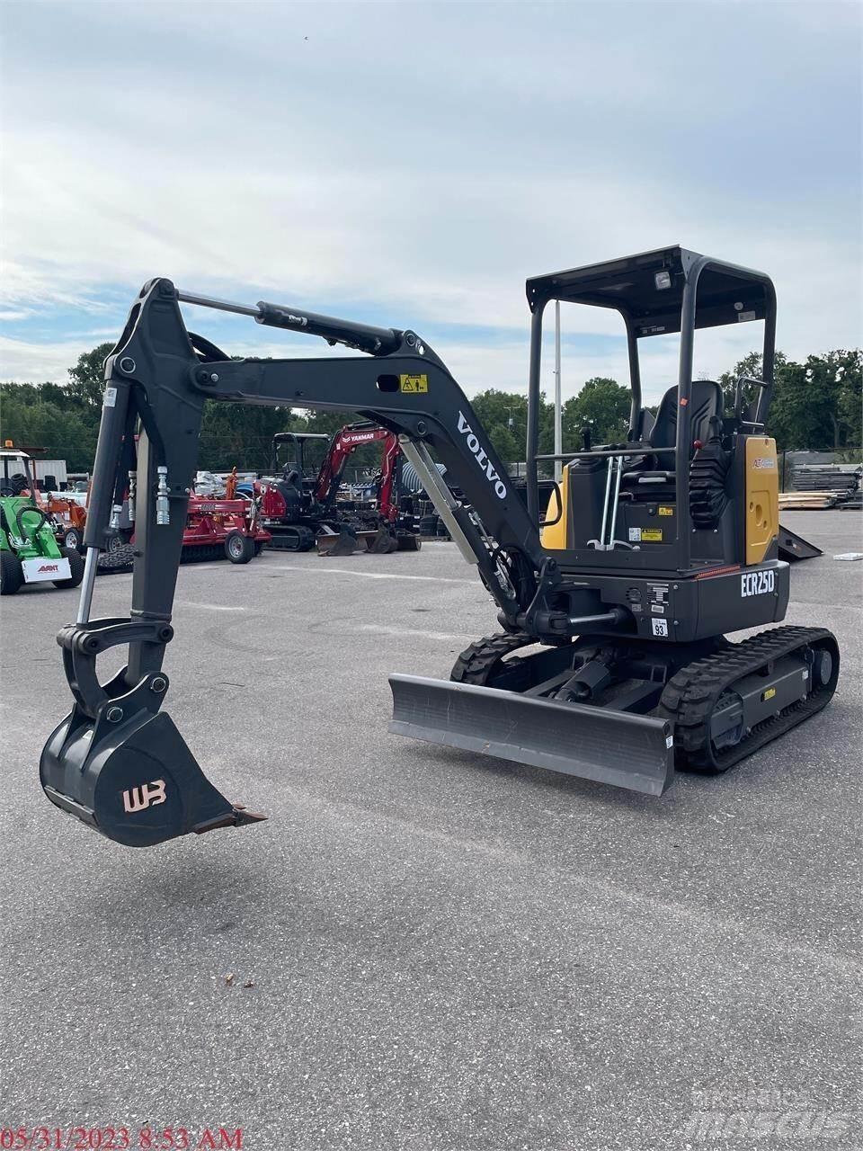 Volvo ECR25D Minibagger < 7t