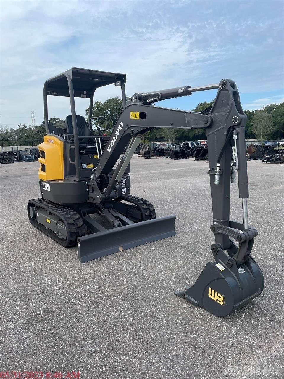 Volvo ECR25D Minibagger < 7t