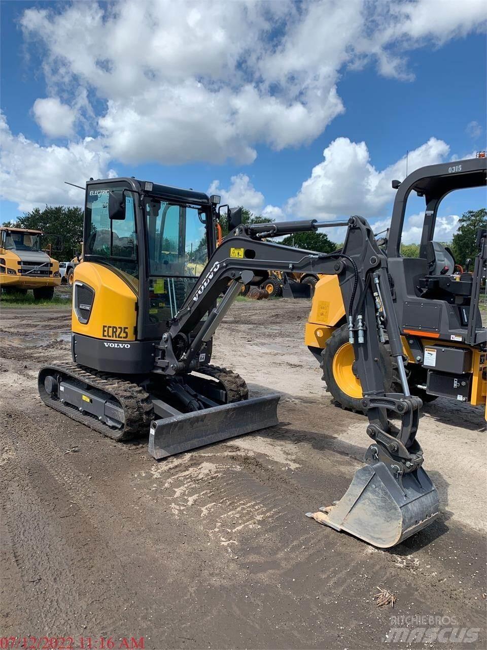 Volvo ECR25D Minibagger < 7t