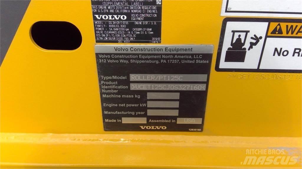 Volvo PT125C Gummiradwalzen