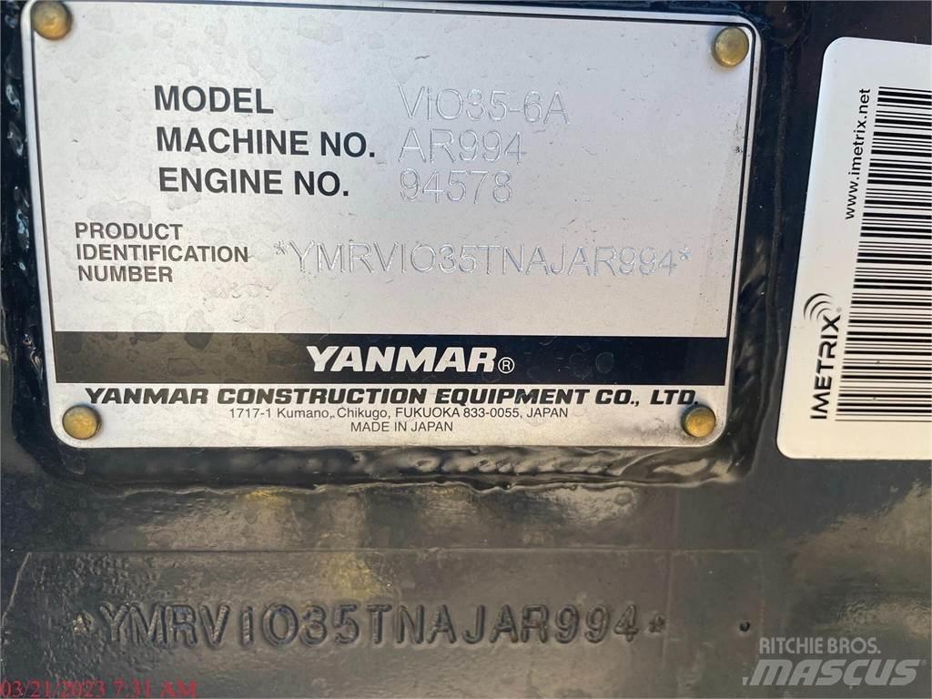 Yanmar VIO35-6A Minibagger < 7t