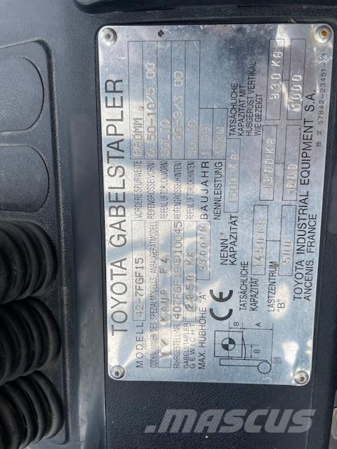 Toyota 42-7FGF15 Gasstapler