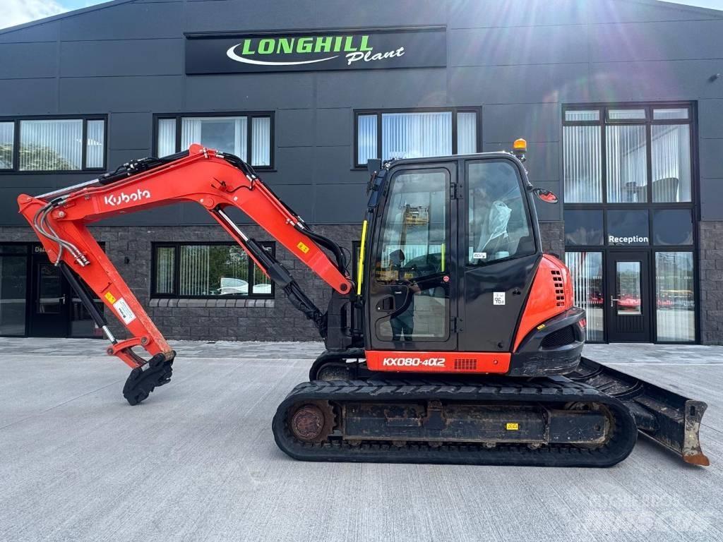 Kubota KX 080-4 Midibagger  7t - 12t