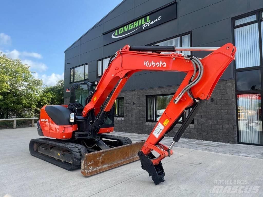 Kubota KX 080-4 Midibagger  7t - 12t