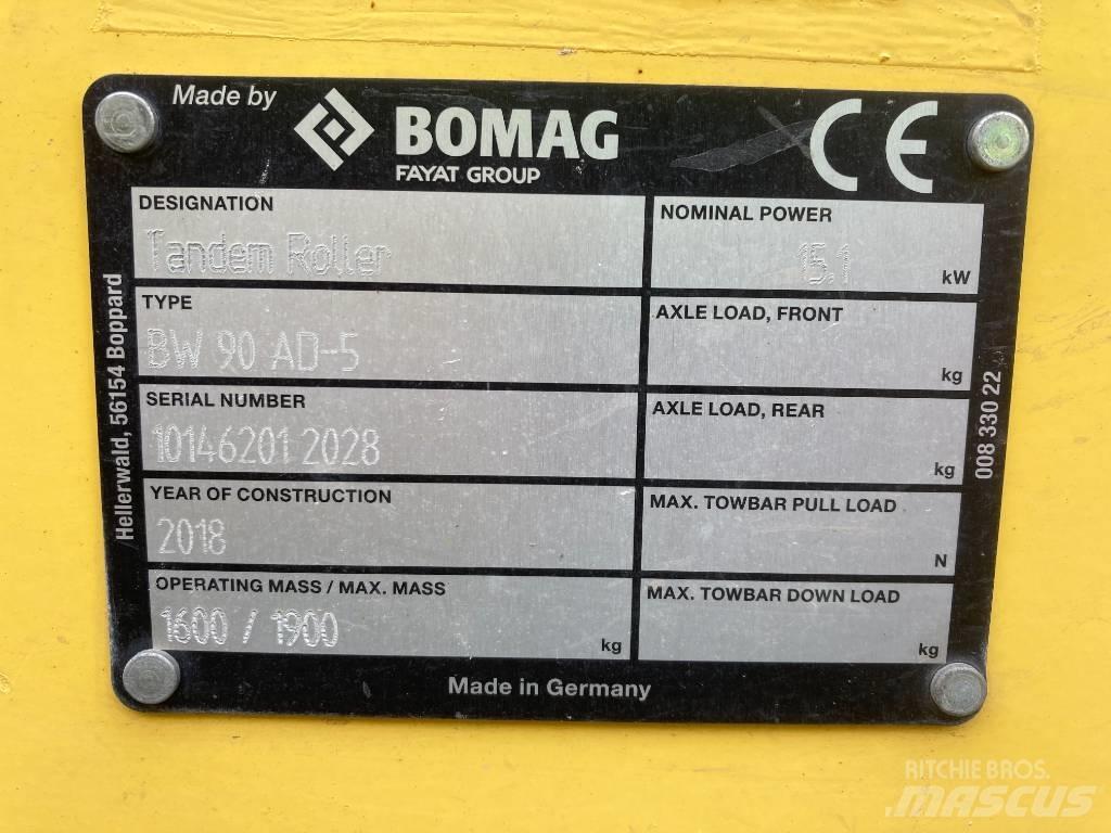 Bomag BW 90 AD-5 Tandemwalzen