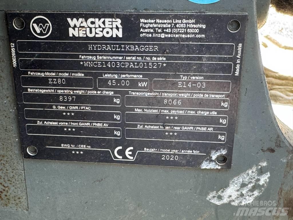 Wacker Neuson EZ80 Raupenbagger