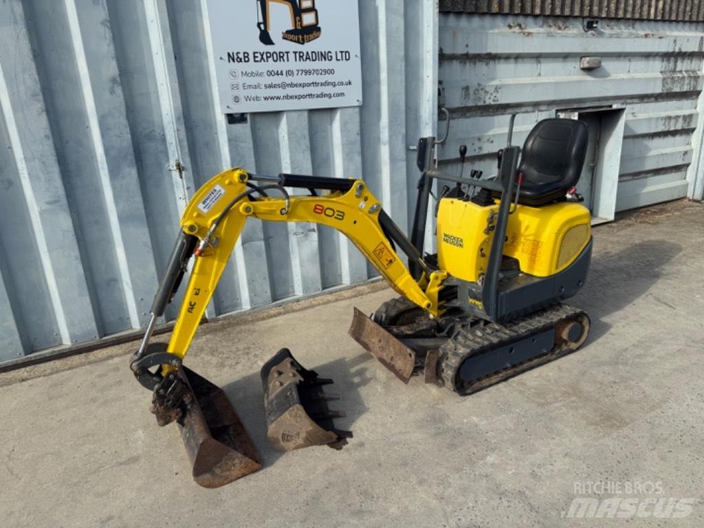 Wacker Neuson 803 Minibagger < 7t