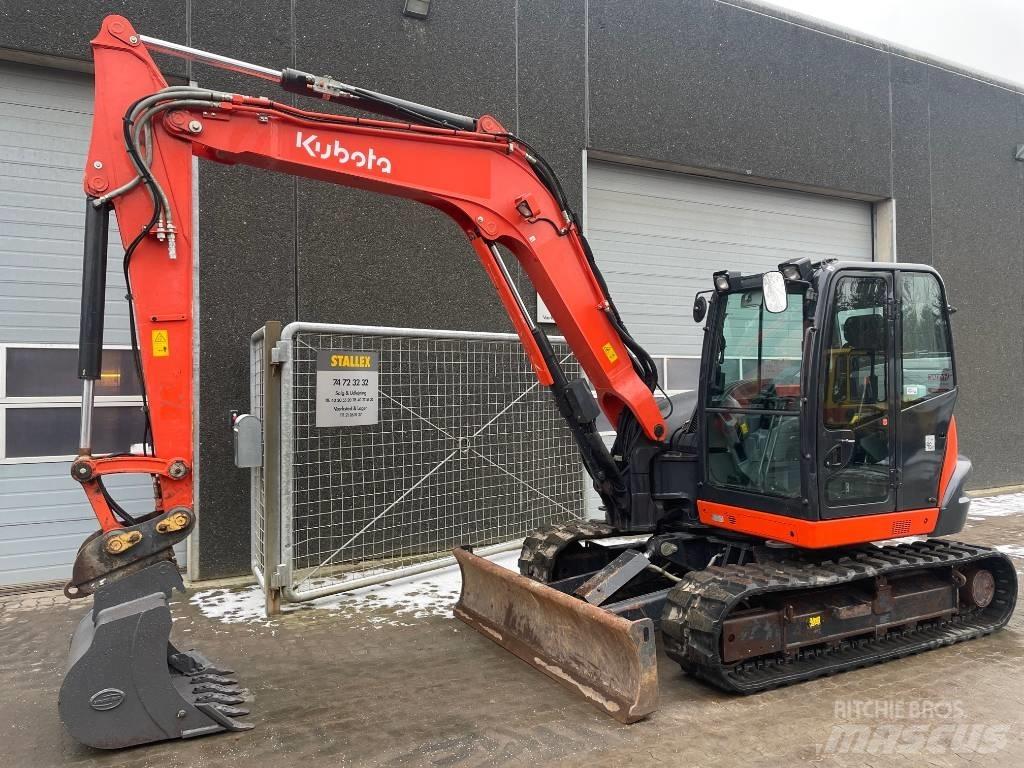Kubota KX080-4a Midibagger  7t - 12t