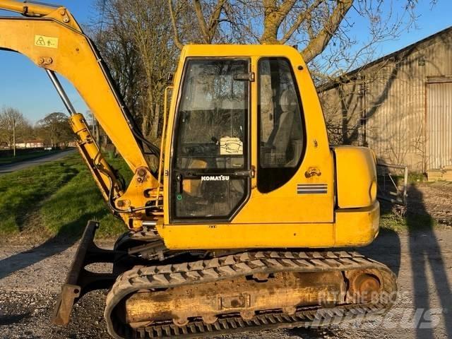Komatsu PC 75 Midibagger  7t - 12t