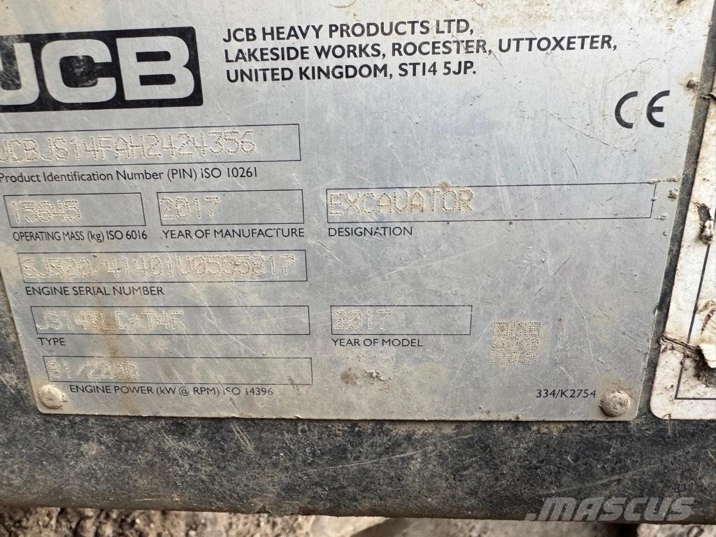 JCB JS 145 LC Raupenbagger