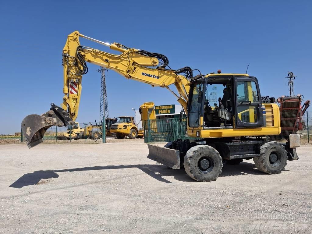Komatsu PW 148-8 Mobilbagger