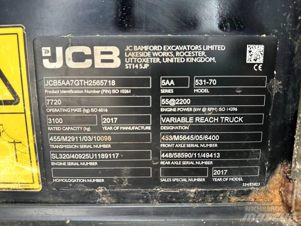 JCB 531-70 Teleskoplader