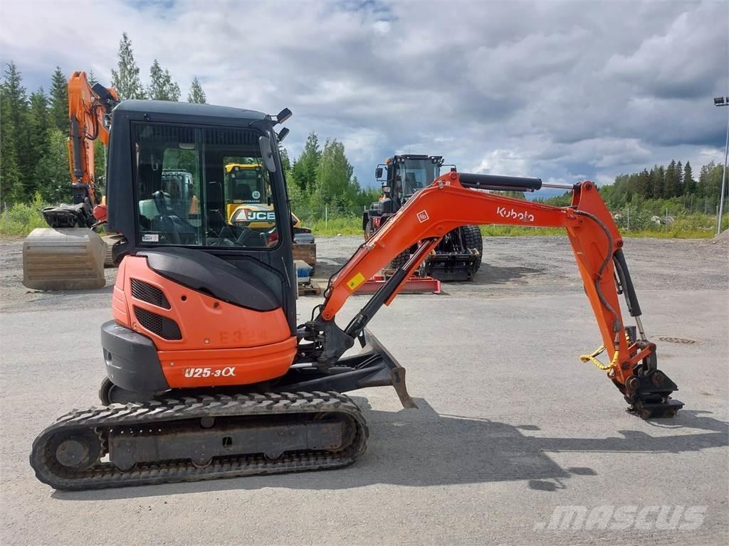 Kubota U25-3 Minibagger < 7t