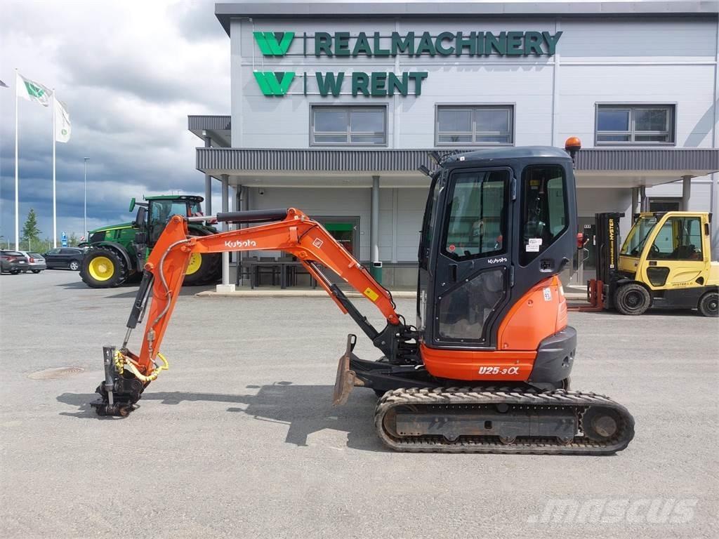 Kubota U25-3 Minibagger < 7t