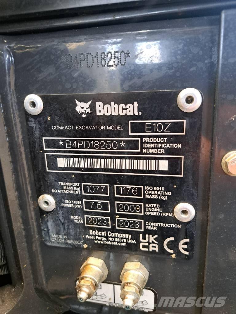 Bobcat E10Z Minibagger < 7t