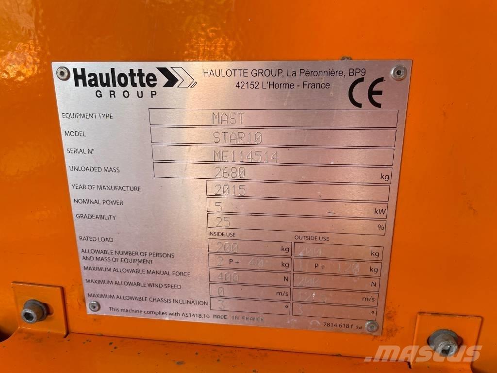 Haulotte Star 10 Personenaufzüge