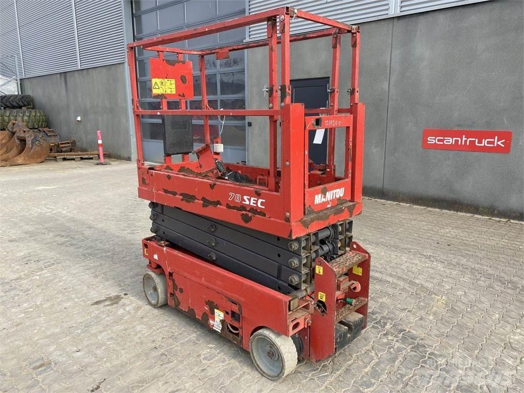 Manitou 78SEC Scheren-Arbeitsbühnen