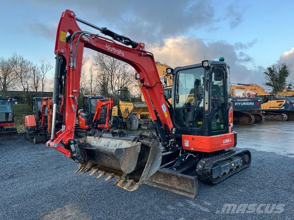 Kubota U 36-4 Minibagger < 7t