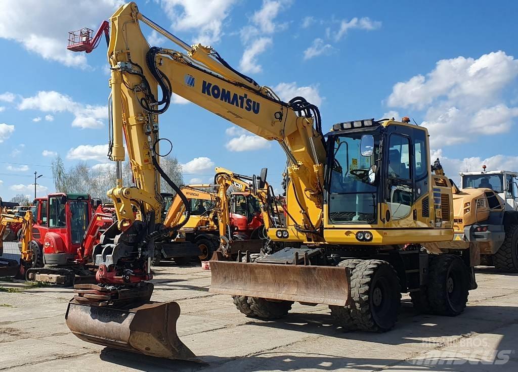 Komatsu PW148-10 Mobilbagger