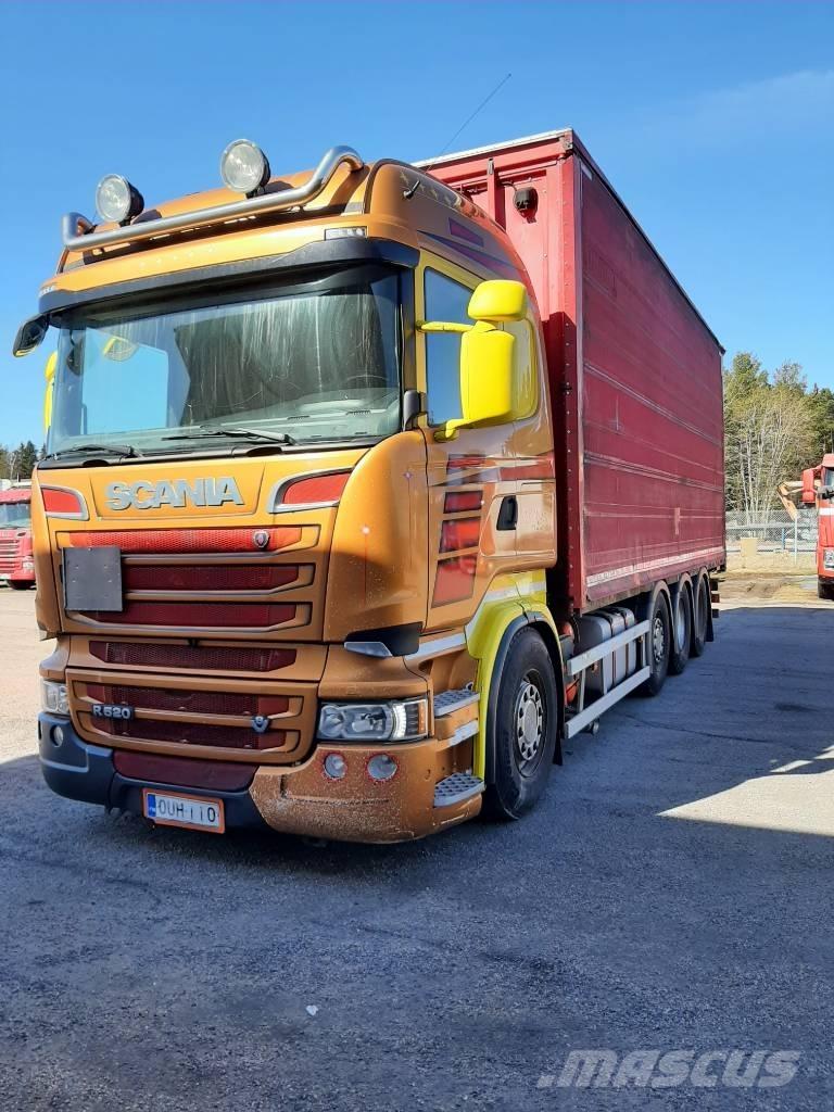 Scania R 520 Pritsche & Plane