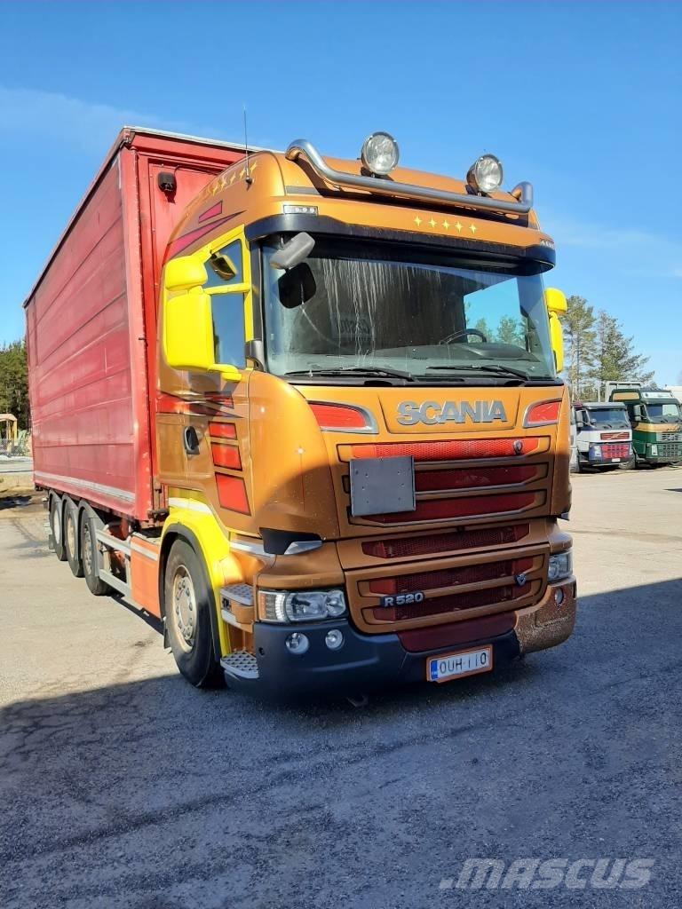 Scania R 520 Pritsche & Plane