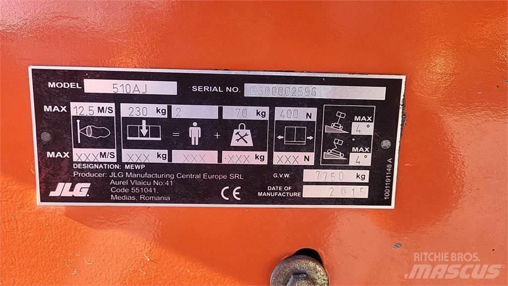 JLG 510AJ Gelenkteleskoparbeitsbühnen